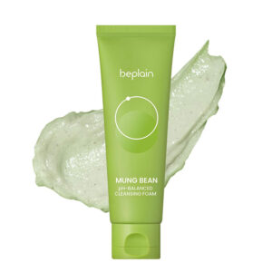 Beplain Mung Bean pH-Balanced Cleansing Foam – 80ml